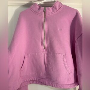 SET Active Cropped Half Zip Sweatshirt